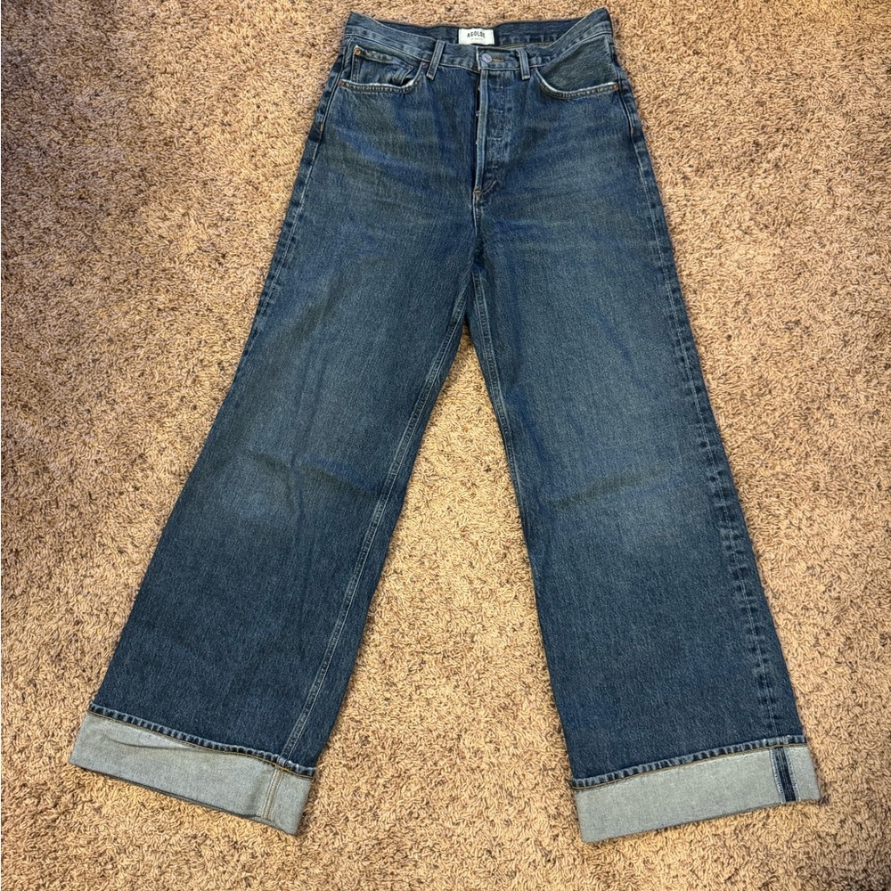Agolde Blue Flare Dame Jeans
